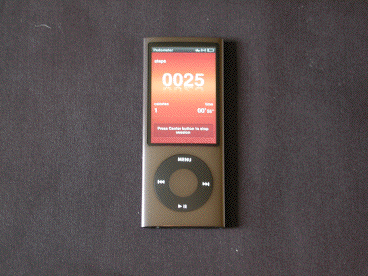 iPod nano pedometer