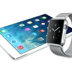Older Apple iPad and Apple Watch