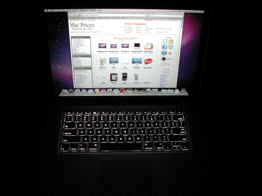 MacBook Pro lighted keyboard